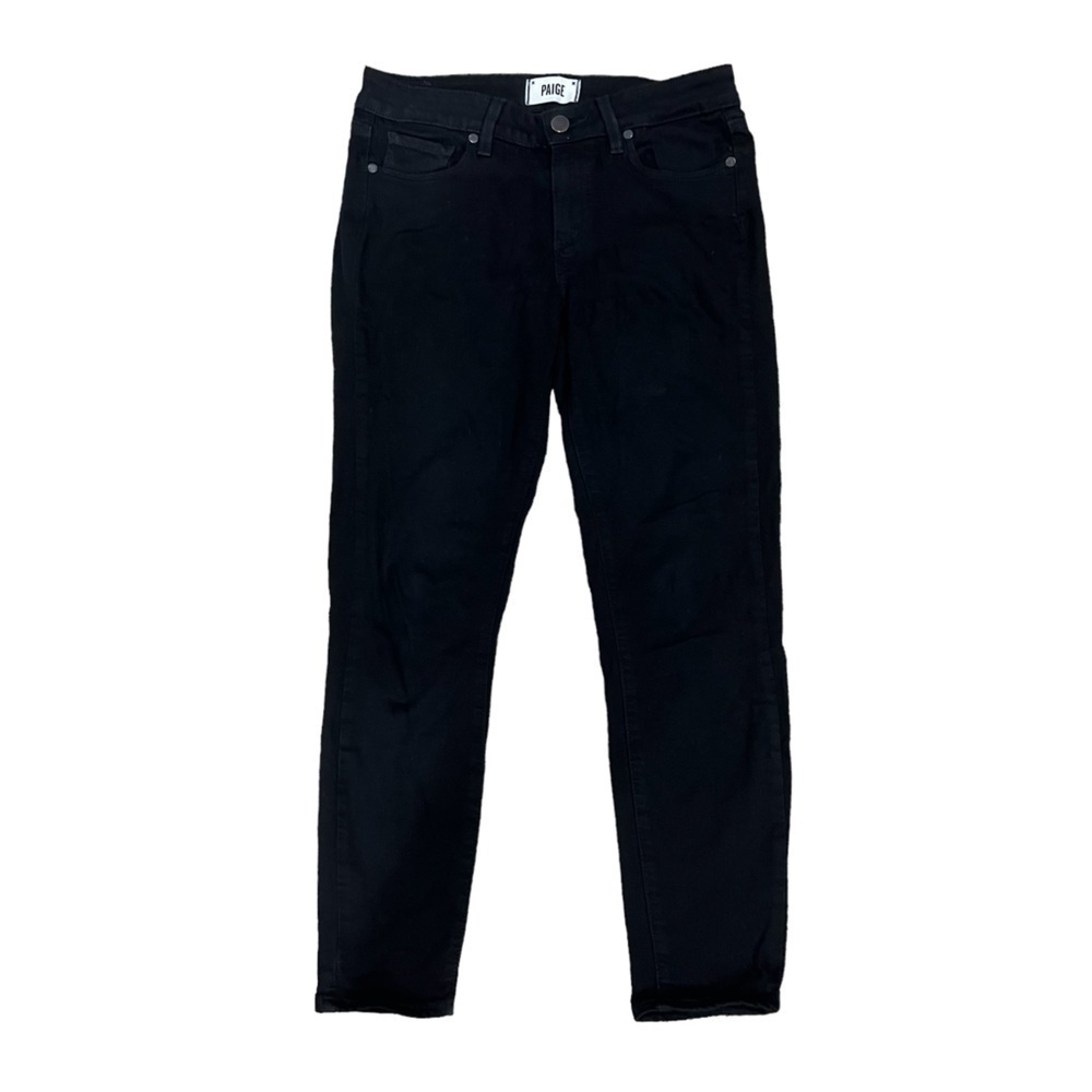 PAIGE Black Verdugo Crop Jeans Size 27 Women’s